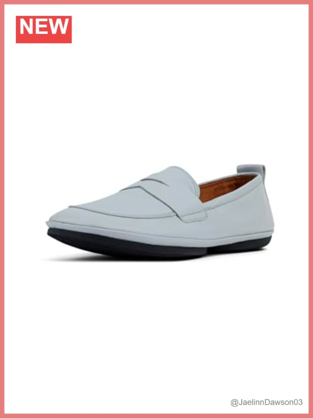 Women's Camper Loafer Flats Rubber Sole Mocc Comfortable Pull-On